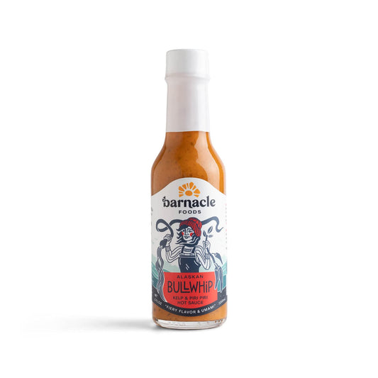 Bottle of Bullwhip hot sauce