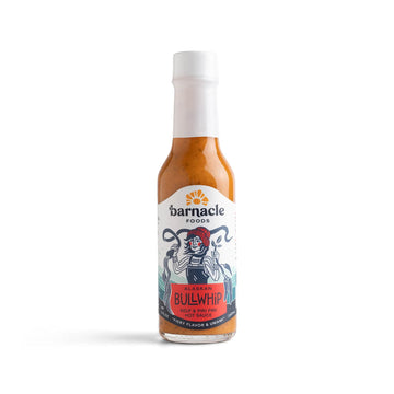Bottle of Bullwhip hot sauce