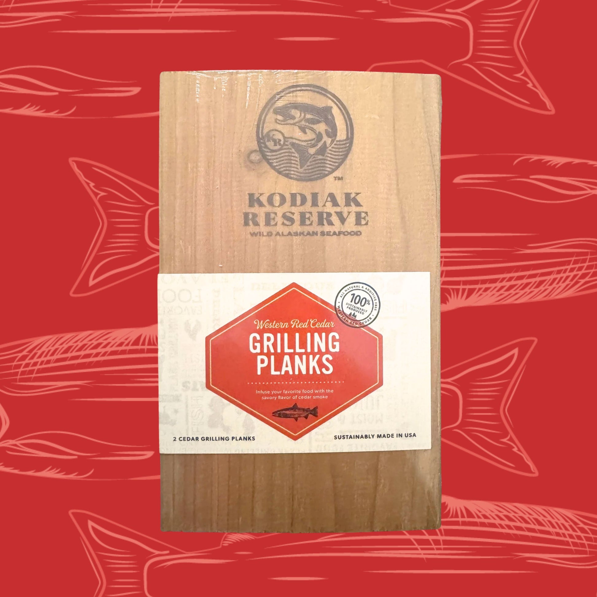 Product image of cedar grilling planks