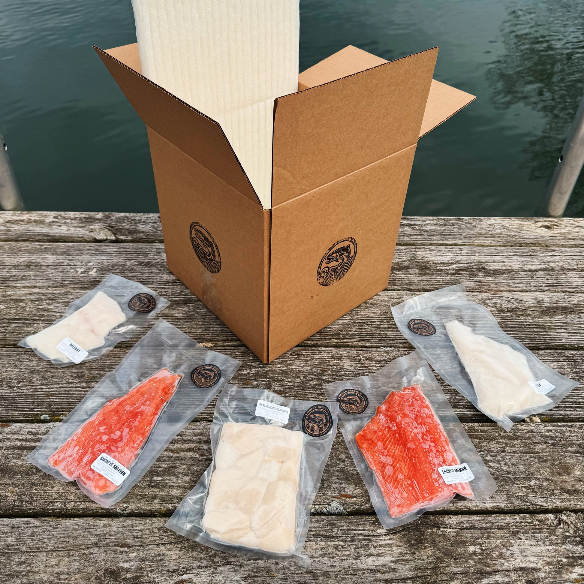 Sampler pack opened with products