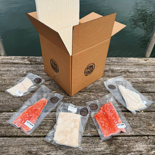 Sampler pack opened with products