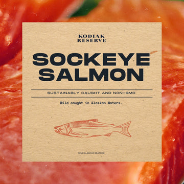 Salmon product label
