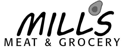 Mill's Meat and Grocery logo